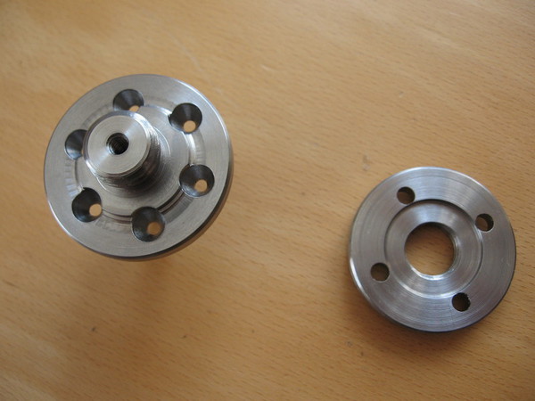 Die grinder spindle for 125mm discs