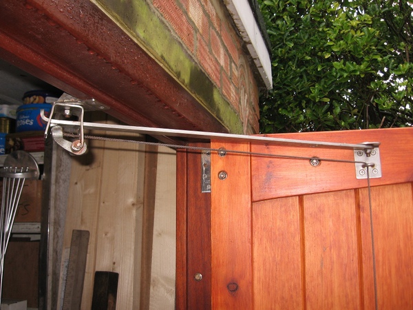 Garage / workshop doors with Stainless steel hardware